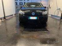 Usata VW Golf VI 105 CV (77 kW) 2011 Nero Utilitaria