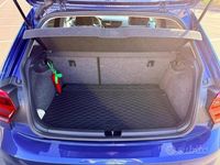 Usata VW Polo R-line 90 CV (66 kW) 2018 Blu Utilitaria