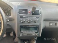 Usata VW Touran Comfortline 105 CV (77 kW) 2013 Nero Monovolume