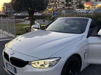 Usata BMW 420 Sport Line 190 CV (139 kW) 2015 Bianco Cabrio