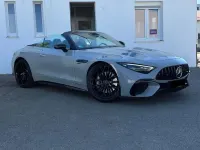 Usata Mercedes SL43 AMG Premium Plus 381 CV (280 kW) 2023 Vernice uni grigio alpino Cabrio