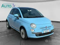 Usata Fiat 500 Lounge 69 CV (50 kW) 2011 Blu Berlina