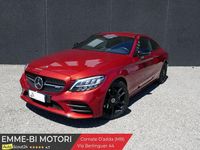 Usata Mercedes C180 Premium 156 CV (114 kW) 2019 Rosso Coupé