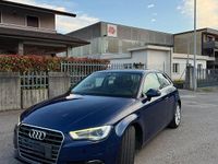 Usata Audi A3 105 CV (77 kW) 2014 Blu Coupé