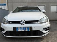 Usata VW Golf VII R-line 115 CV (84 kW) 2019 Bianco Berlina