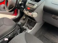 Usata Peugeot 107 68 CV (50 kW) 2009 Rosso Utilitaria