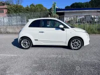 Usata Fiat 500 Sport 69 CV (50 kW) 2009 Bianco Cabrio