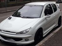 Usata Peugeot 206 GTi 136 CV (100 kW) 2003 Bianco Berlina