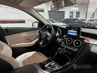 Usata Mercedes C220 Premium 203 CV (149 kW) 2018 Nero Station wagon
