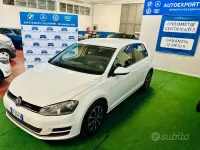 Usata VW Golf VII 105 CV (77 kW) 2013 Bianco Berlina