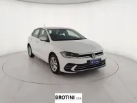 Usata VW Polo Style 95 CV (69 kW) 2023 Bianco Utilitaria