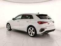 Usata Audi A3 S-Line 116 CV (85 kW) 2024 Bianco ghiaccio metallizzato Berlina