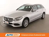 Usata Mercedes C180 Business 116 CV (85 kW) 2017 Argento Station wagon