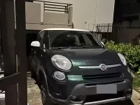 Usata Fiat 500L Trekking 105 CV (77 kW) 2014 Verde Monovolume