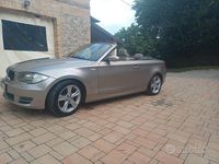 Usata BMW 118 Cabriolet Efficient Dynamics 143 CV (105 kW) 2009 Grigio Cabrio