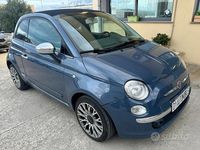 Usata Fiat 500C 69 CV (50 kW) 2014 Blu Cabrio