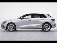 Usata Audi A3 Advanced 150 CV (110 kW) 2022 Argento Berlina