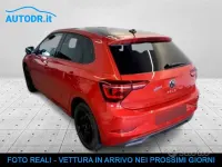 Usata VW Polo Style 90 CV (66 kW) 2022 Kings red / tetto deep black Utilitaria