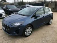 Usata Ford Fiesta Titanium 125 CV (91 kW) 2022 Blu/azzurro Utilitaria