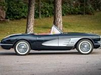 Usata Chevrolet Corvette 248 CV (182 kW) 1958 Nero Cabrio