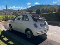 Usata Fiat 500C 69 CV (50 kW) 2015 Bianco Cabrio
