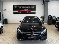 Usata Mercedes C200 136 CV (100 kW) 2016 Nero Station wagon