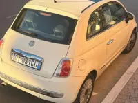 Usata Fiat 500 69 CV (50 kW) 2009 Bianco Cabrio