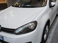Usata VW Golf VI 122 CV (89 kW) 2011 Bianco Utilitaria
