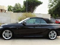Usata BMW 218 M Sport 150 CV (110 kW) 2016 Nero Cabrio
