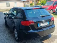 Usata Audi A3 Sportback Ambition 140 CV (102 kW) 2006 Nero Utilitaria