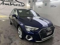 Usata Audi A3 Sportback S-Line 116 CV (85 kW) 2021 Blu/azzurro Utilitaria