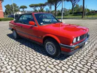 Usata BMW 320 Cabriolet 129 CV (94 kW) 1990 Rosso Cabrio