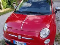Usata Fiat 500C Pop 69 CV (50 kW) 2012 Rosso Cabrio