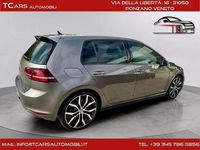 Usata VW Golf VII GTD 183 CV (134 kW) 2017 Grigio Berlina