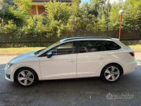 Usata Seat Leon ST Business 150 CV (110 kW) 2017 Bianco Station wagon