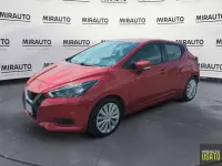 Usata Nissan Micra Acenta 92 CV (67 kW) 2021 Rosso Utilitaria