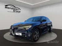 Usata Alfa Romeo Stelvio 210 CV (154 kW) 2017 Blu SUV