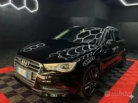Usata Audi A3 Attraction 110 CV (80 kW) 2016 Nero Berlina