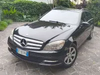 Usata Mercedes C200 136 CV (100 kW) 2010 Nero Station wagon