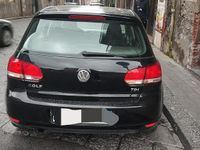 Usata VW Golf VI 105 CV (77 kW) 2010 Nero Utilitaria