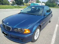 Usata BMW 323 170 CV (125 kW) 1999 Blu/azzurro Coupé