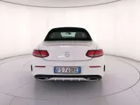 Usata Mercedes C200 Premium 160 CV (117 kW) 2018 Bianco Cabrio