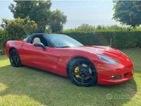 Usata Corvette C6 400 CV (294 kW) 2006 Rosso Cabrio
