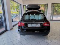 Usata Mercedes C180 Exclusive 116 CV (85 kW) 2016 Nero Station wagon