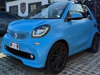 Usata Smart ForTwo Cabrio Brabus 90 CV (66 kW) 2017 Blu/azzurro Cabrio