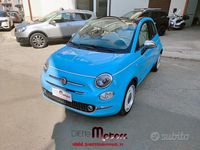 Usata Fiat 500C 69 CV (50 kW) 2019 Blu/azzurro Cabrio
