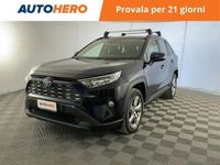 Usata Toyota RAV4 Hybrid 218 CV (160 kW) 2021 Blu SUV