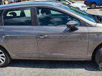 Usata Seat Leon ST 110 CV (80 kW) 2015 Grigio Station wagon