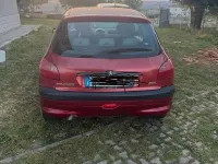 Usata Peugeot 206 60 CV (44 kW) 2001 Rosso Berlina