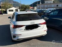 Usata Audi A3 Ambiente 131 CV (96 kW) 2021 Bianco Berlina